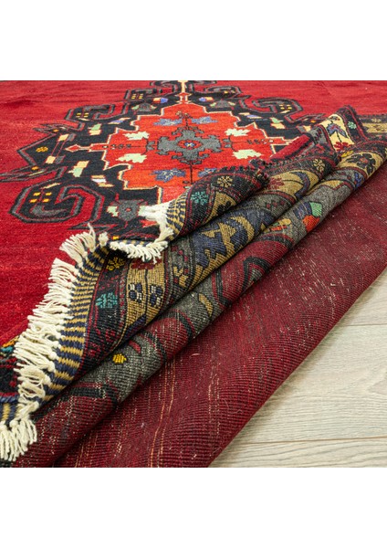 Sayat El Dokuma Kırmızı Sivas Halısı 239X342 cm