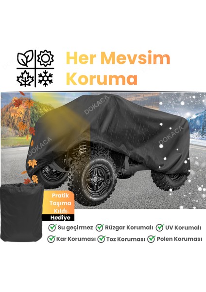Siyah Kanuni 150 U On Road Atv Brandası, Atv Koruyucu Örtüsü fırsatları