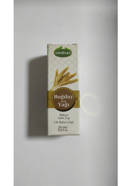 Soğuk Sıkım Buğday Özü Yağı 20ML