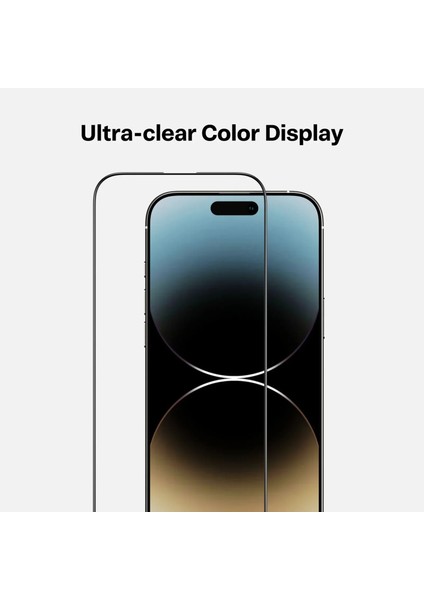 iPhone 14 Pro Max Ekran Koruyucu – Diamond Shield 9h Temperli Cam | Tam Kaplama Anti Parmak Izi fiyatları