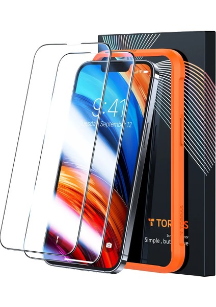 iPhone 14 Pro Max Ekran Koruyucu – Diamond Shield 9h Temperli Cam | Tam Kaplama Anti Parmak Izi