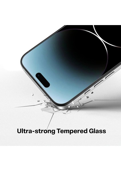 iPhone 14 Pro Max Ekran Koruyucu – Diamond Shield 9h Temperli Cam | Tam Kaplama Anti Parmak Izi
