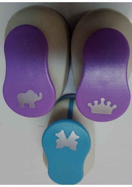 Rubenis 1101 Orta Boy Şekilli Delgeç 3lü Set