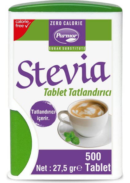 Stevia Tablet Tatlandırıcı 500'LÜK Kutu