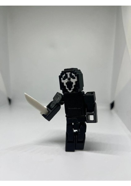 Gostface-Pennywise Minecraft Temalı Hareketli Eklem Oyuncak Figür [8cm] modelleri