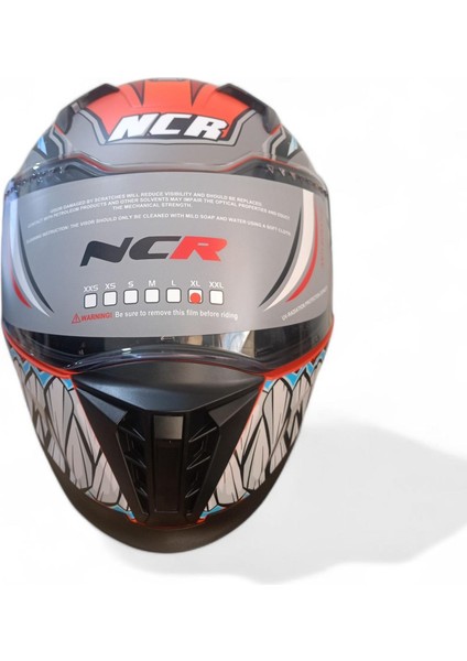 Kask Kapalı Visörlü M69 ECE22-06 Belgeli Turuncu fiyatları