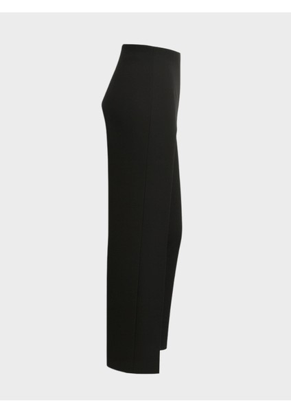 Çok Yönlü Modüler Aksesuarlı Düz Paça Pantolon - Siyah modelleri