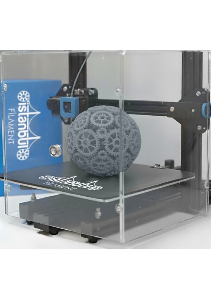 3D Printer Filament Asa Gri 1 kg Ø 1,75MM ± 0,05 mm (3d Yazıcı Kartuşu) Bambu Lab Uyumlu