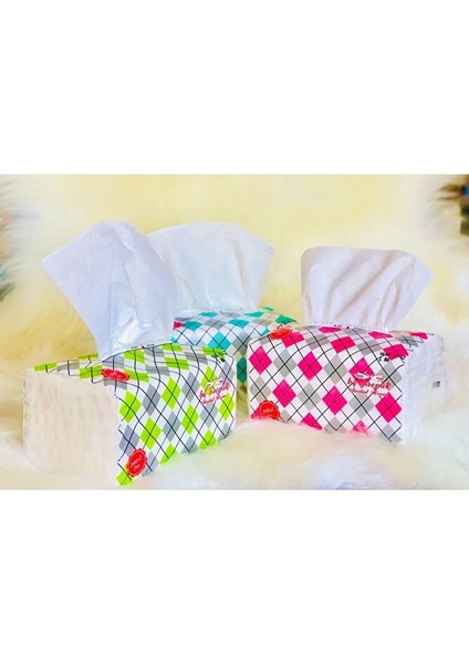 Çek Çek Al Poşet Mendil (Peçete) 200 Yaprak 12'li Paket (12*200=2400 Yaprak)