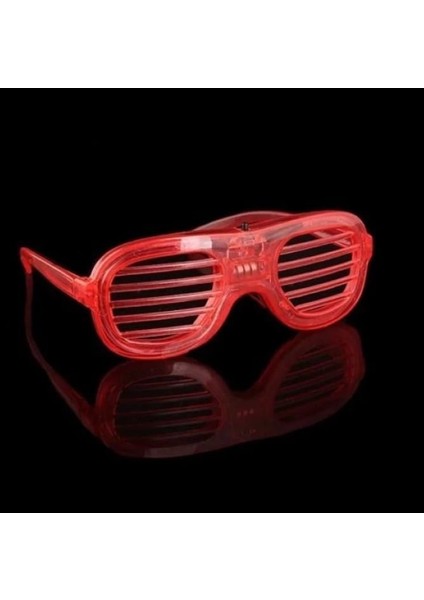 LED Işıklı Kırmızı Parti Gözlüğü – Eğlenceli Konsept ve Kutlama Aksesuarı modelleri
