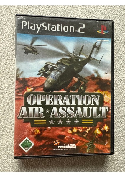 Ps2 Operation Air Assault Helicopter Oyunu Orjinal