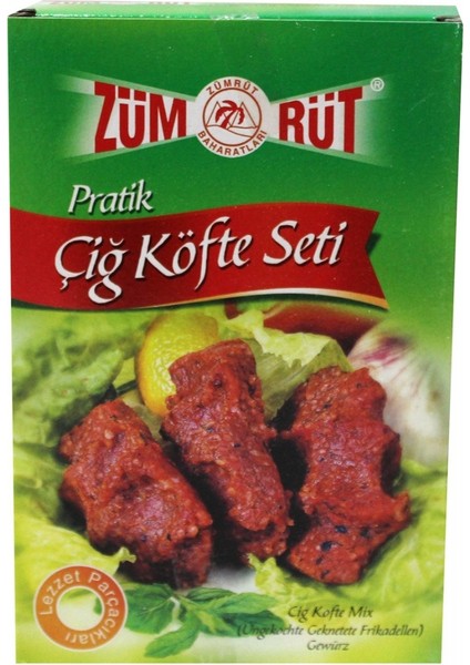 Zümrüt Çiğ Köfte Seti 460 gr