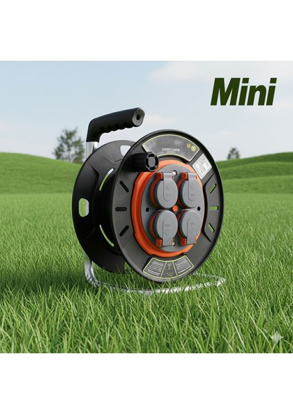 Prizli 4 Kapaklı Mini Boş Makara 25 Metre Kapasiteli Dayanıklı Plastik Sarım Makarası Düzenleyici indirimleri