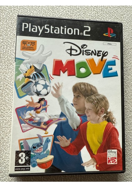 Ps2 Disney Move Eye Toy Kamera Destekli Orjinal Oyun (Kamera Gerektirir)