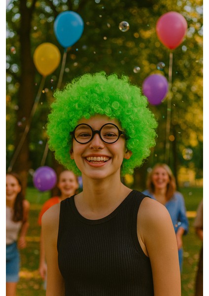 Peruk Kıvırcık Model Yeşil Astarlı Bonus Kafa Kaydırma Yapmaz fiyatları