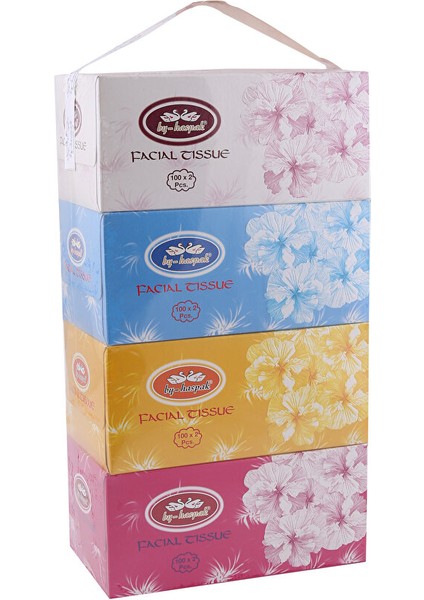 Çek Çek Krome Kutu Mendil (Peçete) 100 Yaprak 12'li PAKET(100*12=1200 Yaprak)