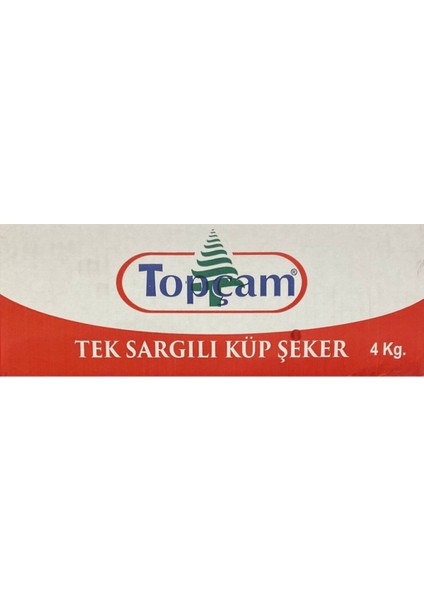 Küp Şeker Tekli Sargılı 4 kg