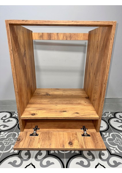 Açık Ankastre Siyah Kulp - Çam fiyatları