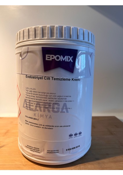 Granüllü Yağ Çözücü El Sabunu/kremi (4kg ve Pompasıyla Beraber)