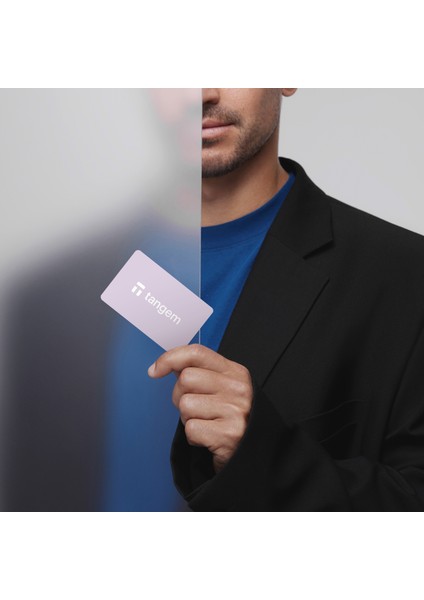 Wallet Kripto Para Cüzdanı (Nfc-Soğuk Cüzdan)(3'lü Kart) Blush Sky