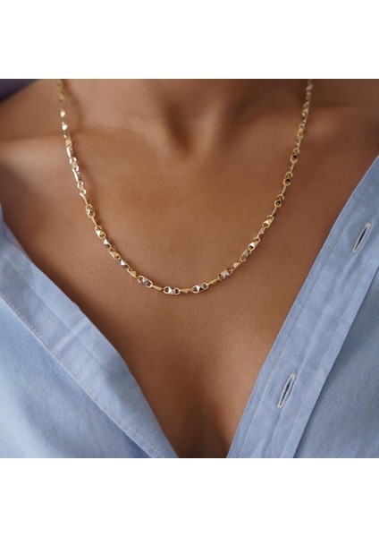 Iki Renkli Minimal Tors Altın Zincir