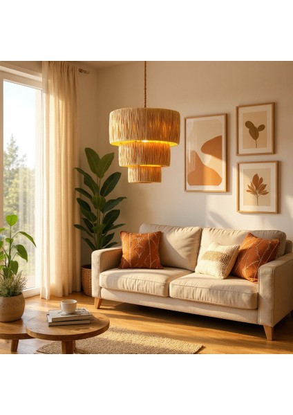 Rafya Mindos Sarkıt Avize