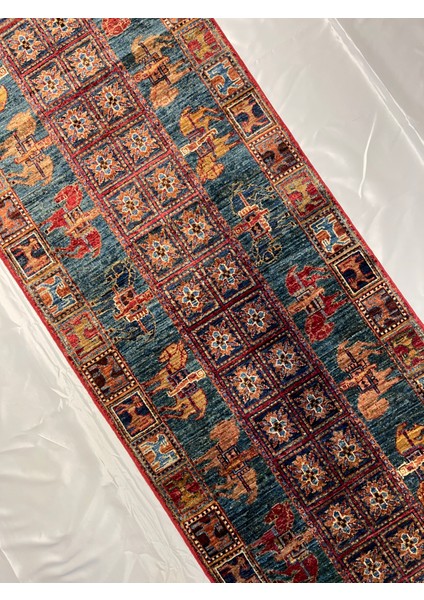 El Dokuma Afgan Halı Pazırık Desen Yolluk fiyatları