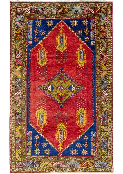 Timer Dekoratif El Dokuma Yün Halı 184X305 cm