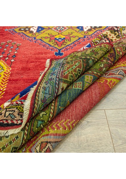 Timer Dekoratif El Dokuma Yün Halı 184X305 cm