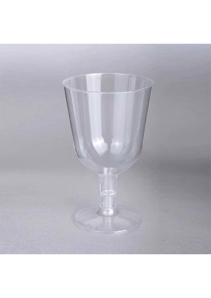 Kristal Şarap Kadehi Şeffaf 10 Adet
