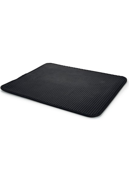 Sptrns Beeztees Kedi Tuvaleti Paspası, Iki Katmanlı, Siyah, 60X50CM