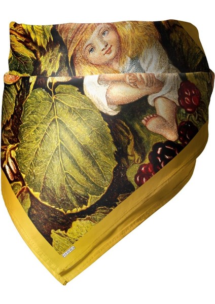 Orman Kızı Desenli Bandana Fular modelleri