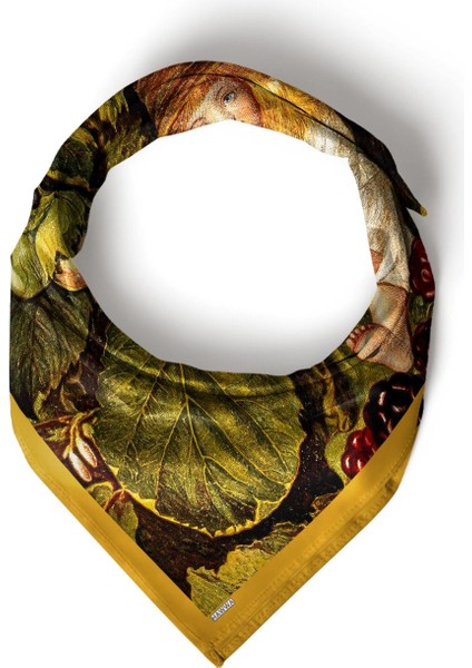 Orman Kızı Desenli Bandana Fular indirimleri