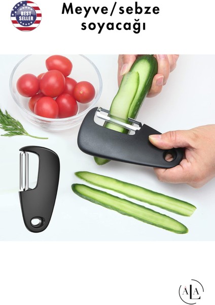 Pratik Mutfak Gereçleri Rende Meyve Sebze Soyacak Soyacağı Pizza Kesici Şişe Açacak Açacağı Öğütücü