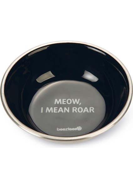 Sptrns Beeztees Kedi Mama Su Kabı, Paslanmaz Çelik, Siyah, 13CM, 350ML fiyatları