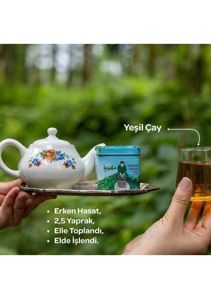 Authentic Turkish Tea Collection- Earl Grey, Siyah ve Yeşil Çay Premium Koleksiyonu, El Yapımı fırsatları