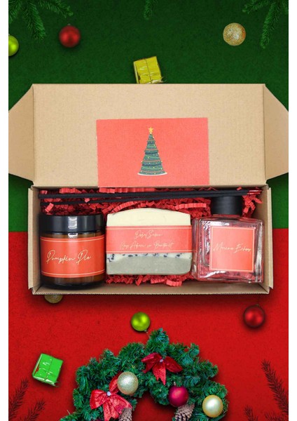 Yılbaşı Hediye Paketi, Mum ve Set, Yeni Yıl Kutusu, Noel Hediye Hakkında Güncel Koleksiyon fiyatları