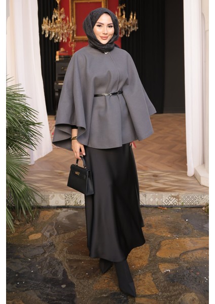 Füme Kemerli Kaşe Panço fırsatları