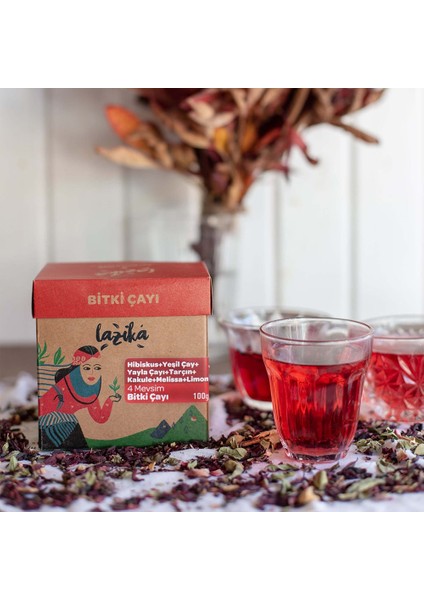 4 Mevsim Bitki Çayı, Detox Çayı 100GR, Doğal Lazika Yayla Çayı, Tarçın, Kakule, Melisa, Limon Kabuğu fiyatları