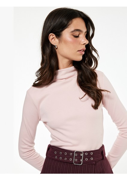 Pamuklu Slim Fit Uzun Kollu Dik Yaka Body fiyatları