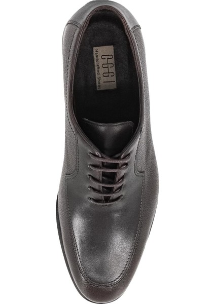 031700-86 Kösele Erkek Klasik Ayakkabı - Kahverengi