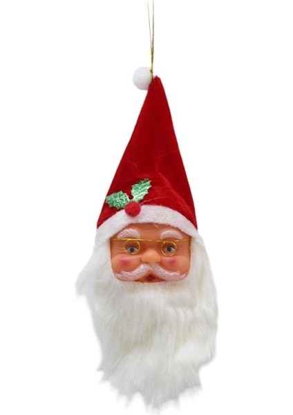 Renkli Noel Baba Ağaç Süsü, 25 Cm, Asılabilir, Neşeli Yılbaşı Dekoru fiyatları