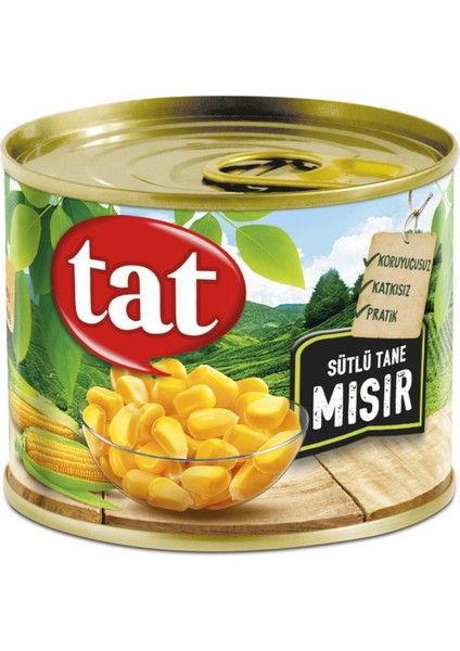 Mısır 210 gr Teneke