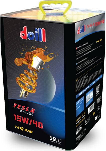 Tesla 15W-40 Apı Sl/cf Acea A3/b4 16 Litre Motor Yağı (Üretim Yılı: 2025) fırsatları