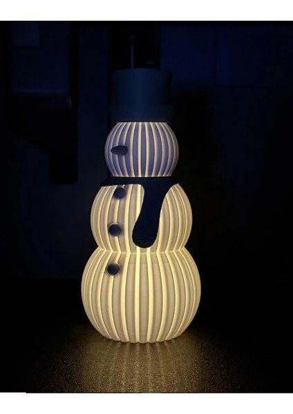 Beyaz Noel Kardan Adamı Süslemesi, Tealight Uyumlu, Şık ve Sevimli Dekorasyon. fiyatları