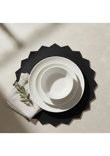 2 Adet Deri Amerikan Servis-Kolay Silinebilir SUPLA-33X33 Cm-Gülün Dikeni Desen fırsatları