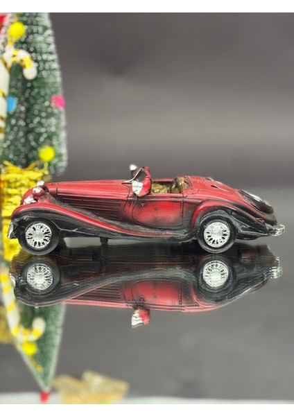 Kırmızı El Yapımı Araba Dekoratif modelleri
