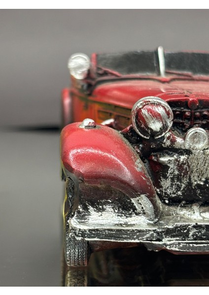 Kırmızı El Yapımı Araba Dekoratif indirimleri