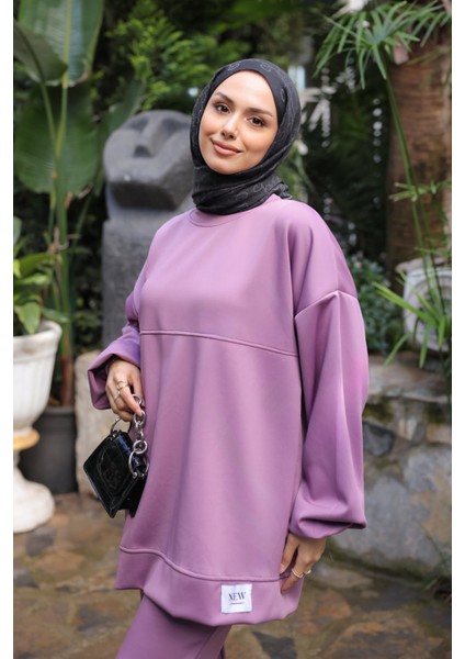 Gül Kurusu Armalı Tunik Pantolonlu Takım fırsatları