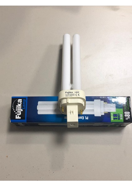 10 Adet Fujika Plc 18W/840 2p 4000 Kelvin Günışığı BOY:15CM ( 10W-13W Yerine Olmaz ) modelleri